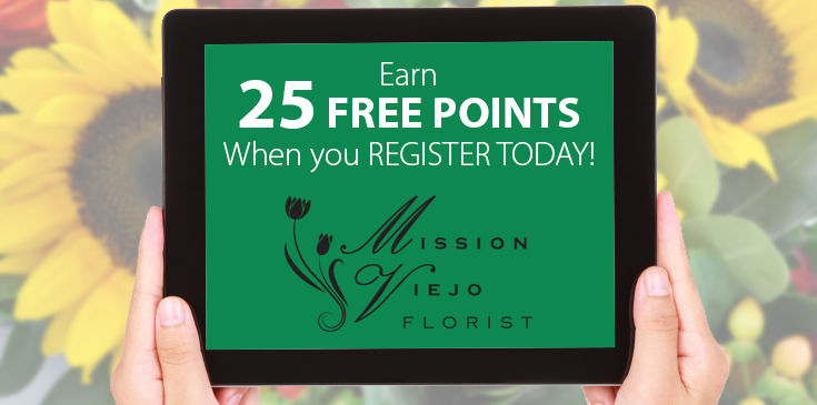 Reward Points - Earn reward point with every online purchase!