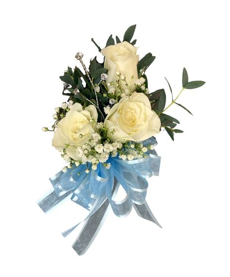 White Rose Corsage