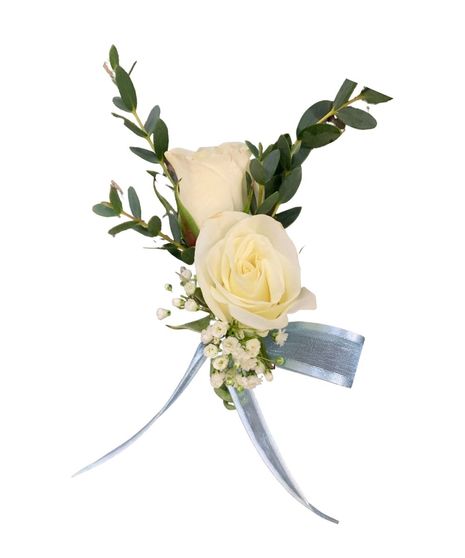 White Rose Boutonniere