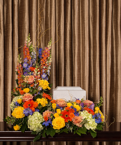 Glowing Tribute Memorial Display