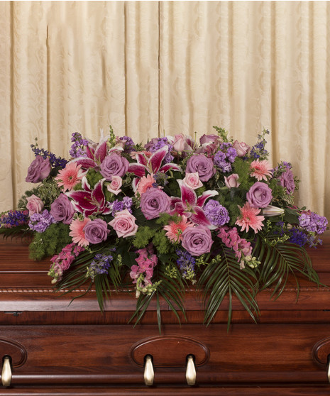 Soft Colors Casket Cover