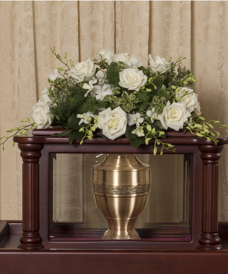 White Urn Cover