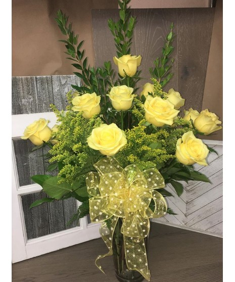 Dozen Yellow Roses